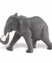 Plastic dieren olifantje 16 cm