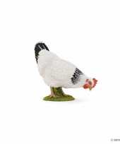 Plastic papo pikkende kip 6 5 cm