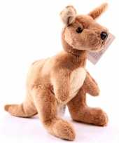 Pluche knuffel kangoeroe 19 cm