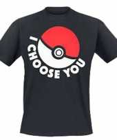 Pokemon t-shirt met pokeball
