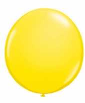 Qualatex gele ballon 90 cm