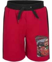 Rode korte broek cars