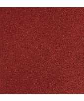 Rood knutsel papier glitter
