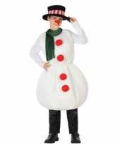 Sneeuwpop feestkleding voor kinderen