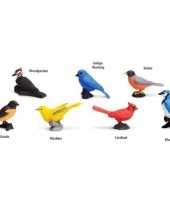 Speeldieren vogels van plastic