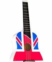 Speelgoed gitaar engelse vlag