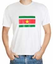 Suriname vlaggen t-shirts grote maten