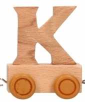 Trein met de letter k