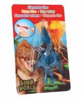 Vliegende dino speelgoed poppetje pterosauri rs blauw
