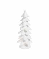 Witte foam kerstboom 52 cm