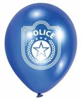 Zakje met politie ballonnen