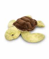Zeeschildpad knuffel liggend 35cm