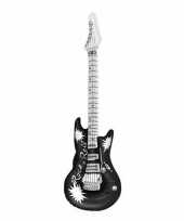 Zwarte opblaas gitaar 106 cm